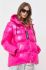 Куртка Pinko жіноча колір рожевий зимова (3434185)