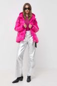 Куртка Pinko жіноча колір рожевий зимова (3434185)