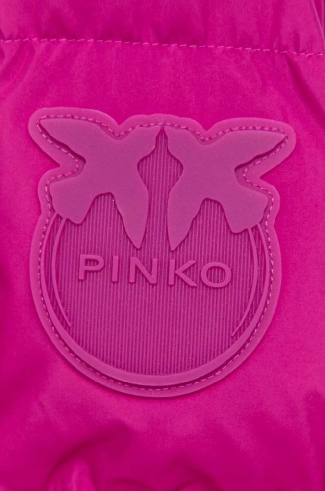 Куртка Pinko жіноча колір фіолетовий зимова (3437781) фото 5