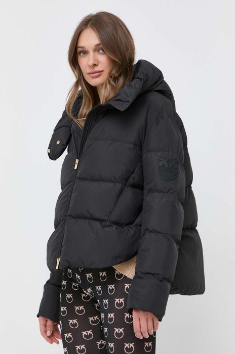 Куртка Pinko жіноча колір чорний зимова (3437790)