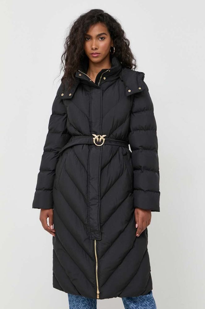 Куртка Pinko жіноча колір чорний зимова (3528094)