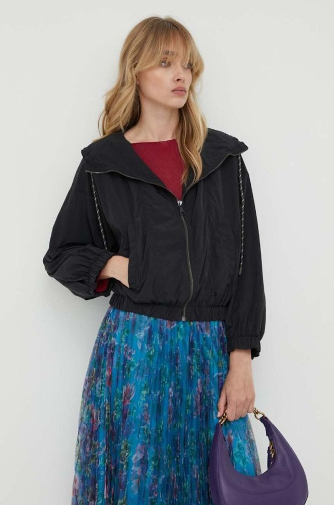 Куртка Weekend Max Mara жіноча колір чорний перехідна (3429494) фото 4