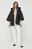 Куртка Weekend Max Mara жіноча колір чорний перехідна oversize
