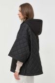 Куртка Weekend Max Mara жіноча колір чорний перехідна oversize
