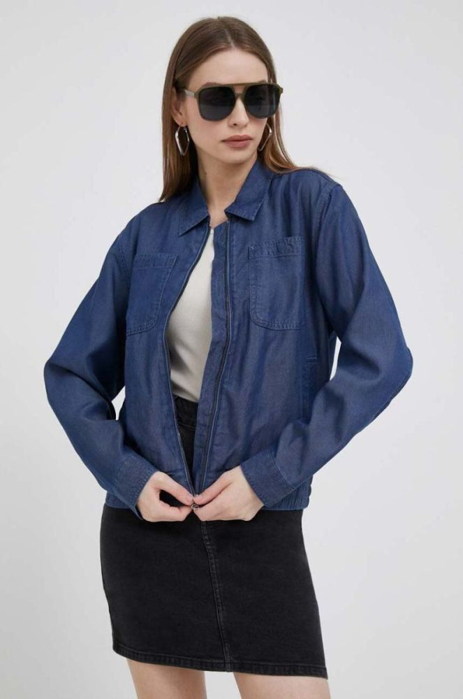 Куртка Pepe Jeans жіноча перехідна колір блакитний (3290670) фото 4