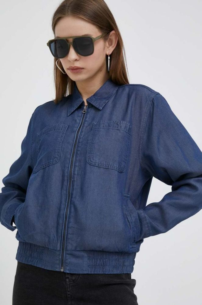 Куртка Pepe Jeans жіноча перехідна колір блакитний (3290670) фото 5