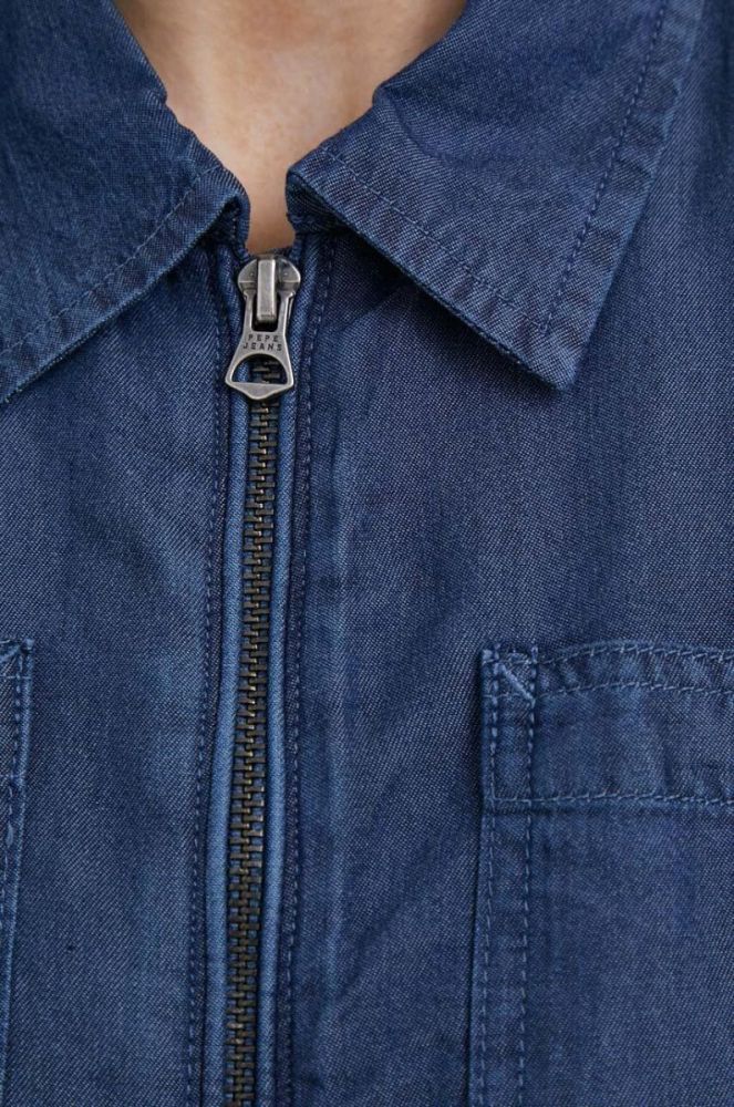 Куртка Pepe Jeans жіноча перехідна колір блакитний (3290670) фото 6