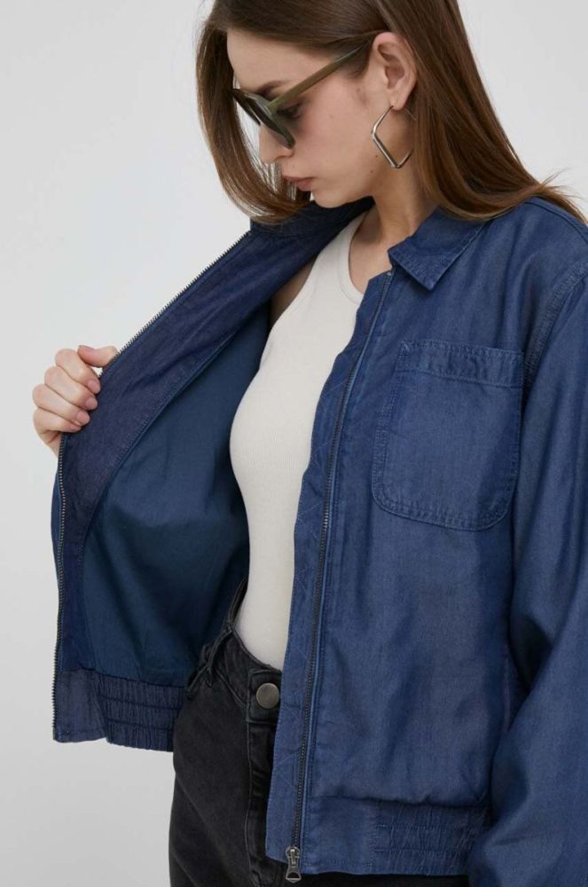 Куртка Pepe Jeans жіноча перехідна колір блакитний (3290670) фото 7