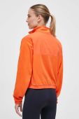Спортивна кофта Roxy Waves Of Warmth колір помаранчевий однотонна