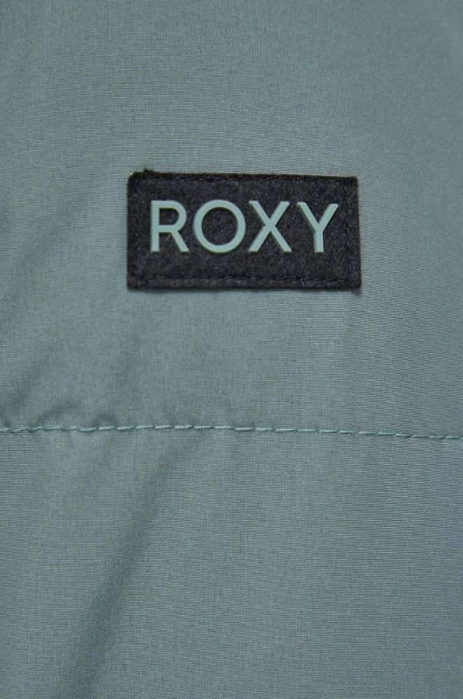 Куртка Roxy жіноча колір зелений перехідна фото 5