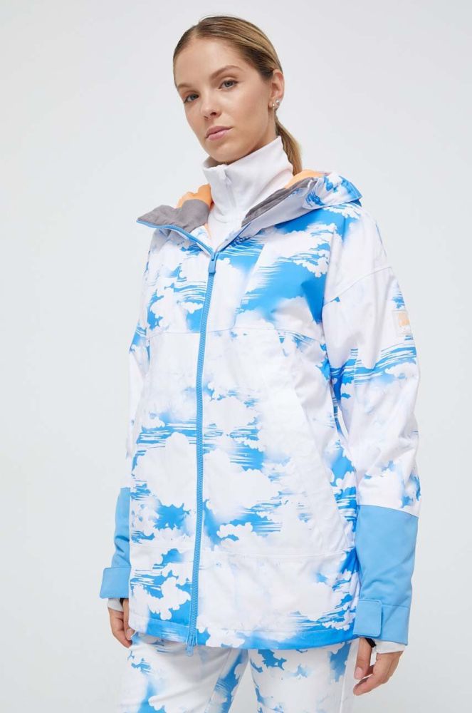 Куртка Roxy x Chloe Kim колір блакитний