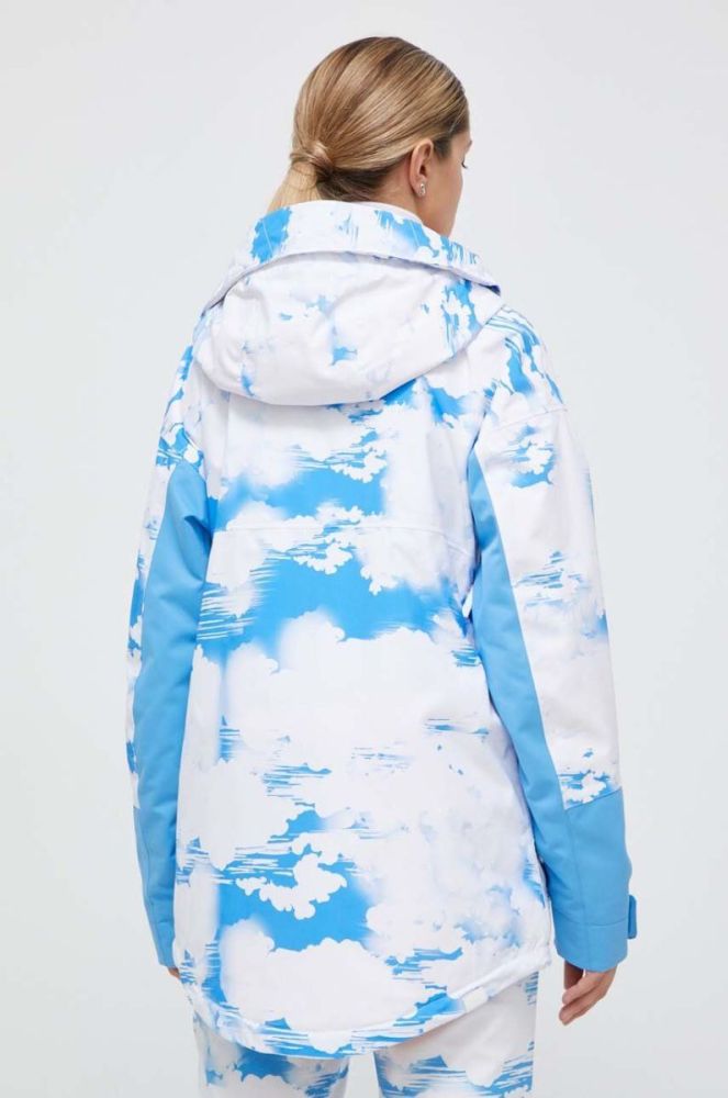 Куртка Roxy x Chloe Kim колір блакитний фото 3