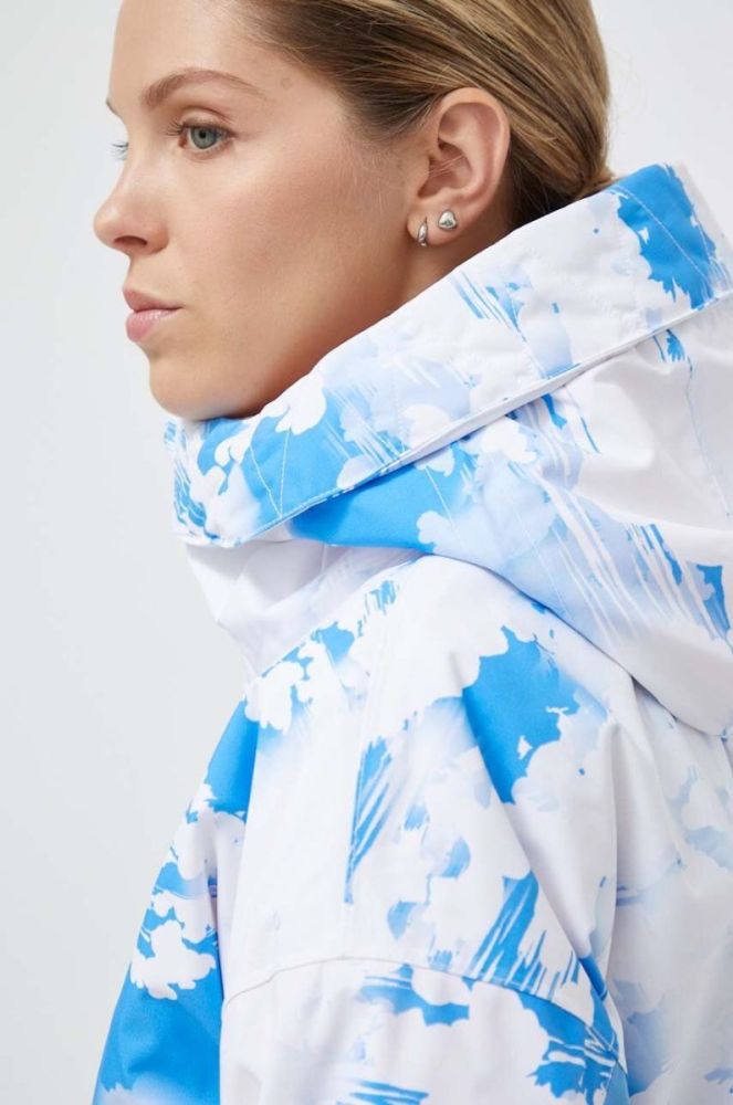 Куртка Roxy x Chloe Kim колір блакитний фото 4
