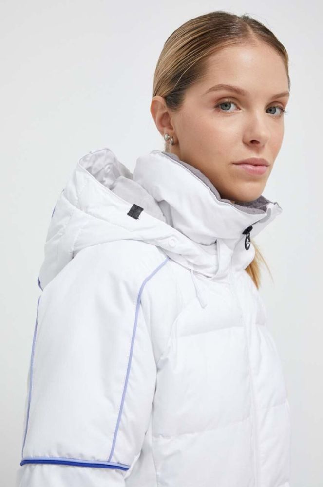 Гірськолижна куртка Roxy Snowblizzard колір білий фото 4