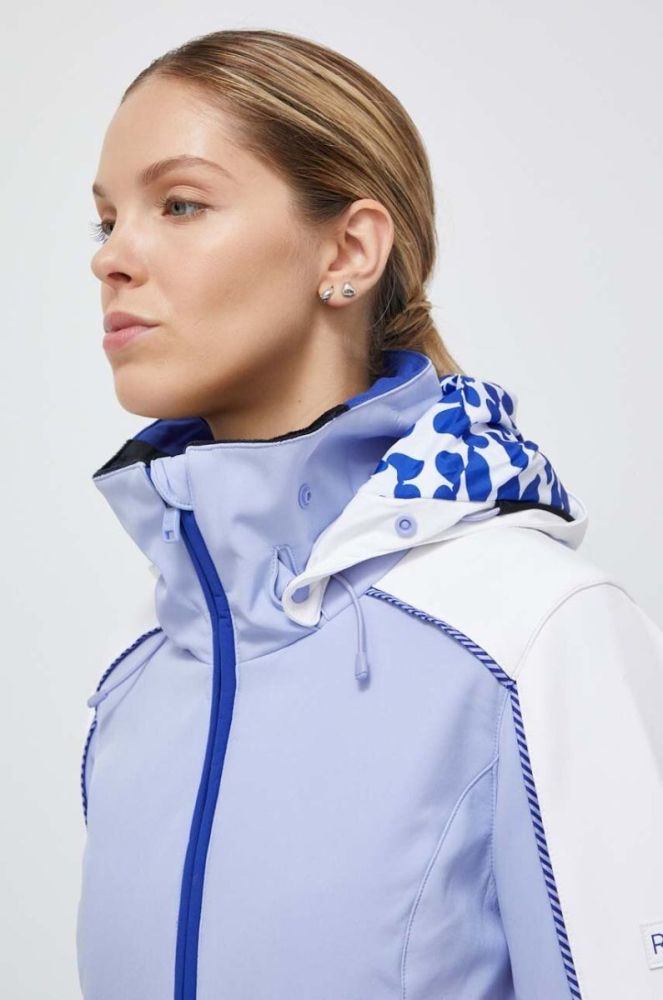 Гірськолижна куртка Roxy Peak Chic колір блакитний фото 4