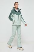 Куртка Roxy Free Jet Block колір зелений