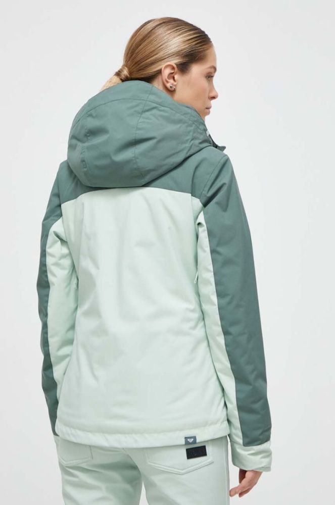 Куртка Roxy Free Jet Block колір зелений фото 3