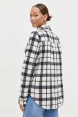 Сорочка Billabong Forge жіноча колір сірий relaxed класичний комір