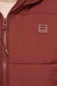 Куртка Billabong жіноча колір бордовий зимова