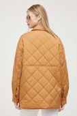 Куртка Billabong жіноча колір коричневий перехідна