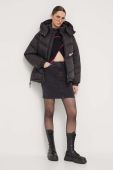 Куртка Karl Lagerfeld Jeans жіноча колір чорний зимова (3434218)