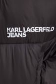 Куртка Karl Lagerfeld Jeans жіноча колір чорний зимова (3434218)