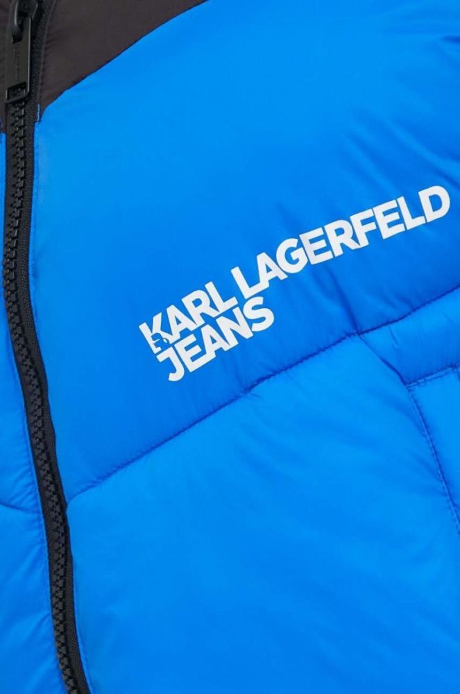Куртка Karl Lagerfeld Jeans жіноча зимова колір барвистий (3434211) фото 5