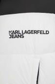 Куртка Karl Lagerfeld Jeans жіноча колір чорний зимова oversize (3677424)