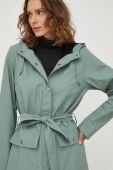 Дощовик Rains 18130 Jackets жіноча колір зелений перехідна (3508878)