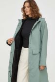 Дощовик Rains 18130 Jackets жіноча колір зелений перехідна (3508878)