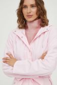 Дощовик Rains 18130 Jackets жіноча колір рожевий перехідна
