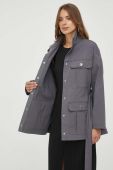 Куртка Patrizia Pepe жіноча колір сірий перехідна (3424564)