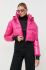 Куртка Patrizia Pepe жіноча колір рожевий перехідна