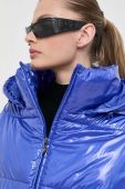 Куртка Patrizia Pepe жіноча перехідна колір блакитний