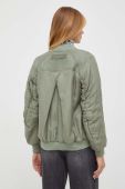 Куртка-бомбер Patrizia Pepe жіночий колір зелений перехідна