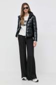 Куртка Patrizia Pepe жіноча колір чорний зимова (3477379)