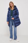 Пухова куртка Bomboogie жіноча колір синій зимова (3574613)