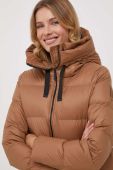 Пухова куртка Bomboogie жіноча колір коричневий зимова (3577719)