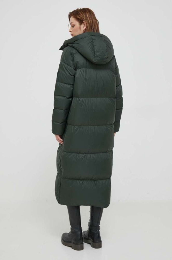 Пухова куртка Bomboogie Anvers жіноча колір зелений зимова oversize фото 3