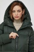 Пухова куртка Bomboogie Anvers жіноча колір зелений зимова oversize