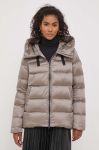 Пухова куртка Bomboogie жіноча колір коричневий зимова (3582477)