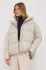Пухова куртка Bomboogie жіноча колір бежевий зимова (3577744)