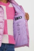 Пухова куртка Bomboogie жіноча колір фіолетовий зимова (3571264)