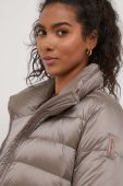 Пухова куртка Bomboogie жіноча колір коричневий зимова (3571254)