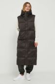 Пухова безрукавка Bomboogie жіночий колір коричневий зимовий (3574659)