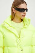 Куртка Elisabetta Franchi жіноча колір жовтий зимова