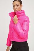 Куртка Elisabetta Franchi жіноча колір рожевий зимова