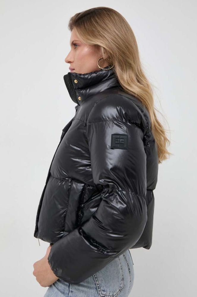 Куртка Elisabetta Franchi жіноча колір чорний зимова (3641187) фото 4