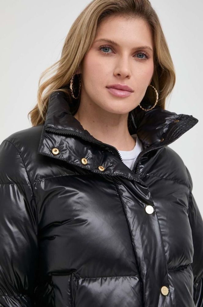 Куртка Elisabetta Franchi жіноча колір чорний зимова (3641187) фото 5