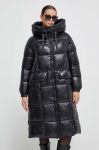 Куртка Save The Duck жіноча колір чорний зимова oversize Куртка Save The Duck жіноча колір чорний зимова oversize